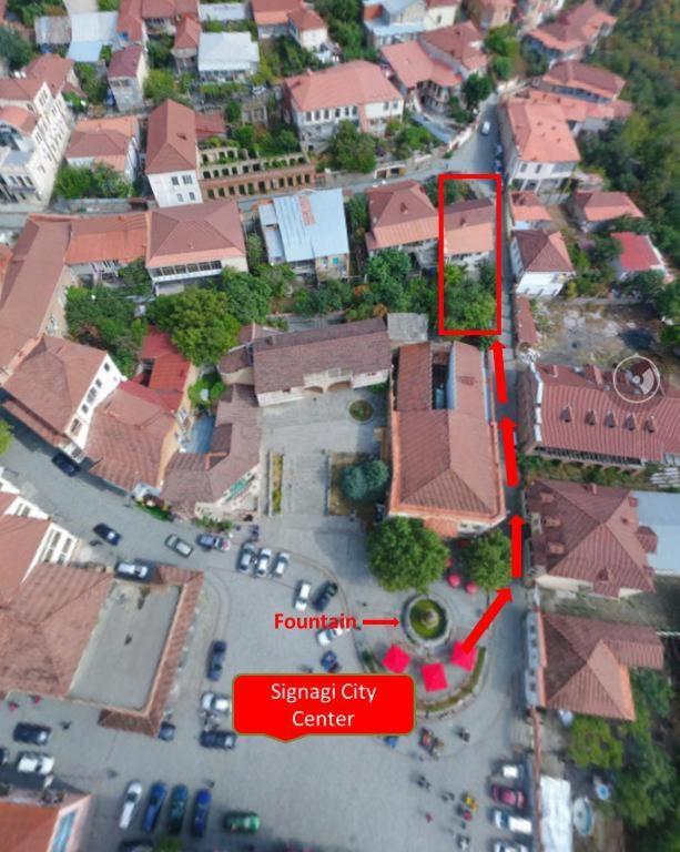 Ani-A Lägenhet Sighnaghi Exteriör bild